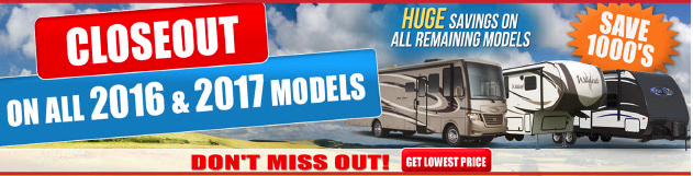 Wilkins RV Fall Sale Closeout