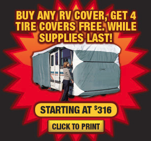 Wilkins RV Fall Sale RV Cover