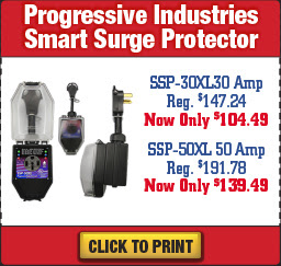 Wilkins RV Fall Sale Surge Protector